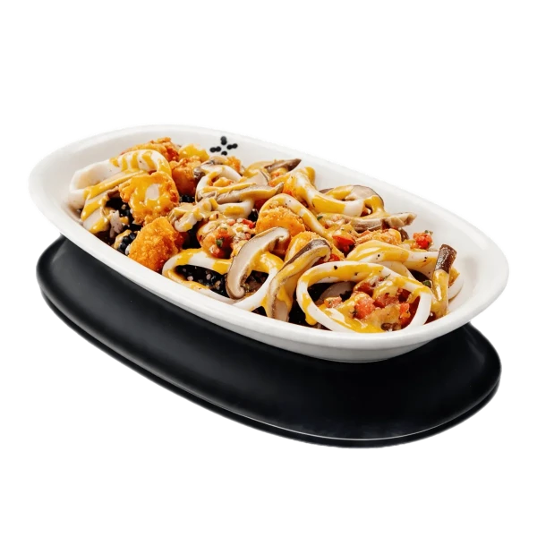Рис с морепродуктами